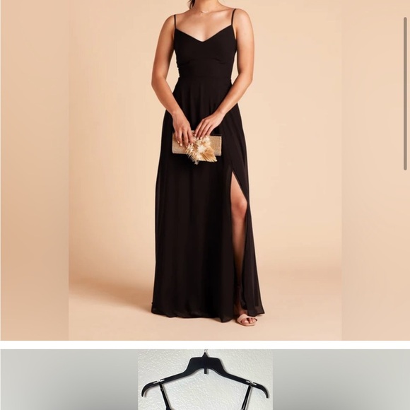 Birdy Grey Devin Convertible Dress in Black Chiffon - Picture 3 of 6